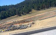 Comienza la instalación del nuevo telemix en la estación de esquí de Formiguères