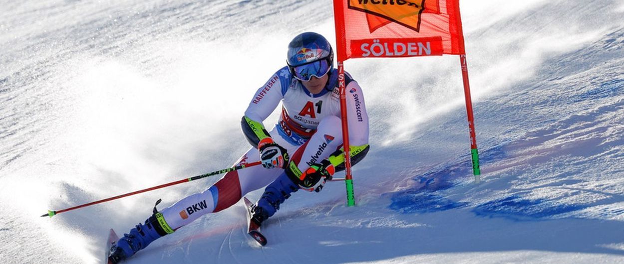 Marco Odermatt se lleva el Gigante de Soelden que abre la Copa del Mundo de esquí alpino