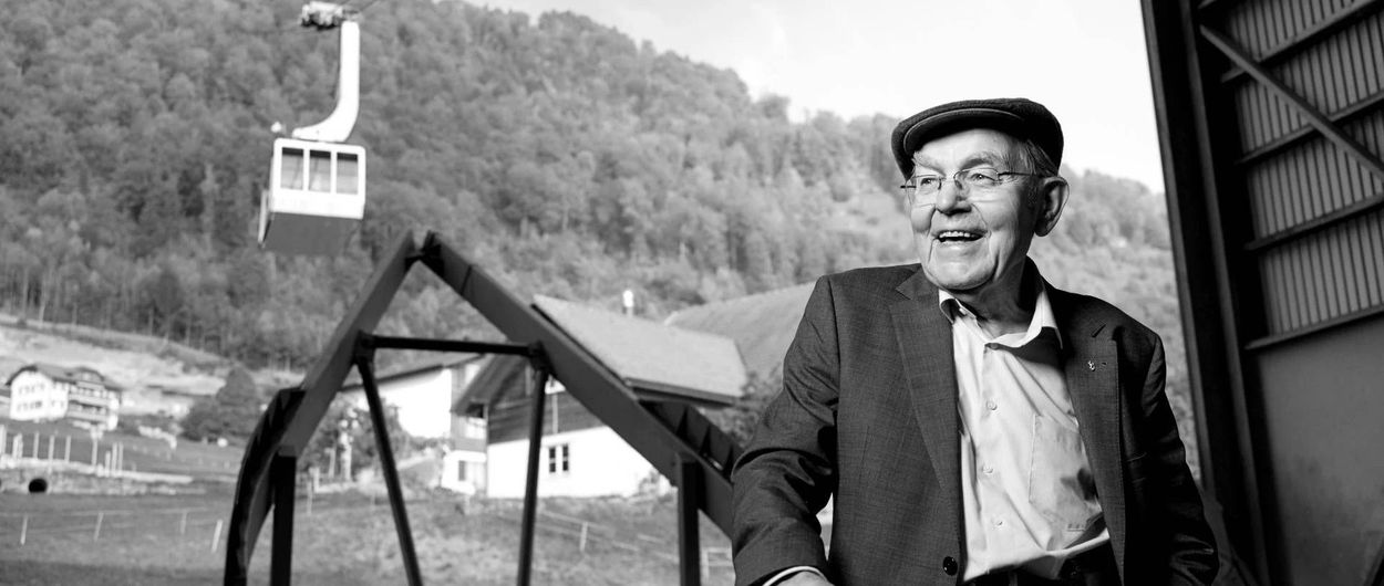 Fallece Willy Garaventa: pionero de los teleféricos en estaciones de esquí