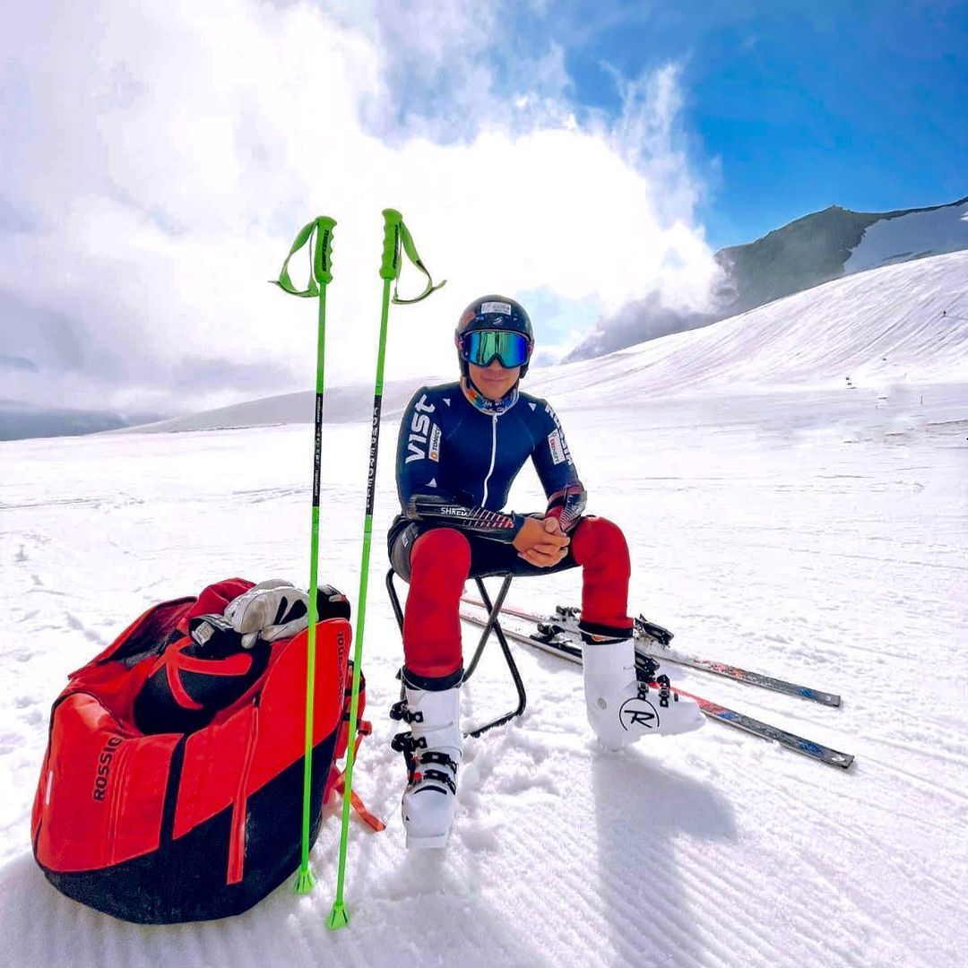 Corredor de esquí alpino de Rusia