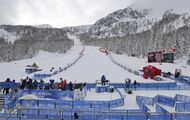 Más nieve cancela el segundo Super-G de esquí femenino en Val di Fassa