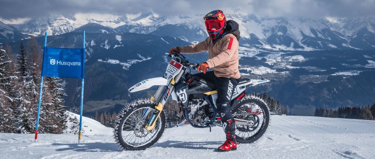 Marcel Hirscher pasa del esquí al mundo de las motos como embajador de Husqvarna