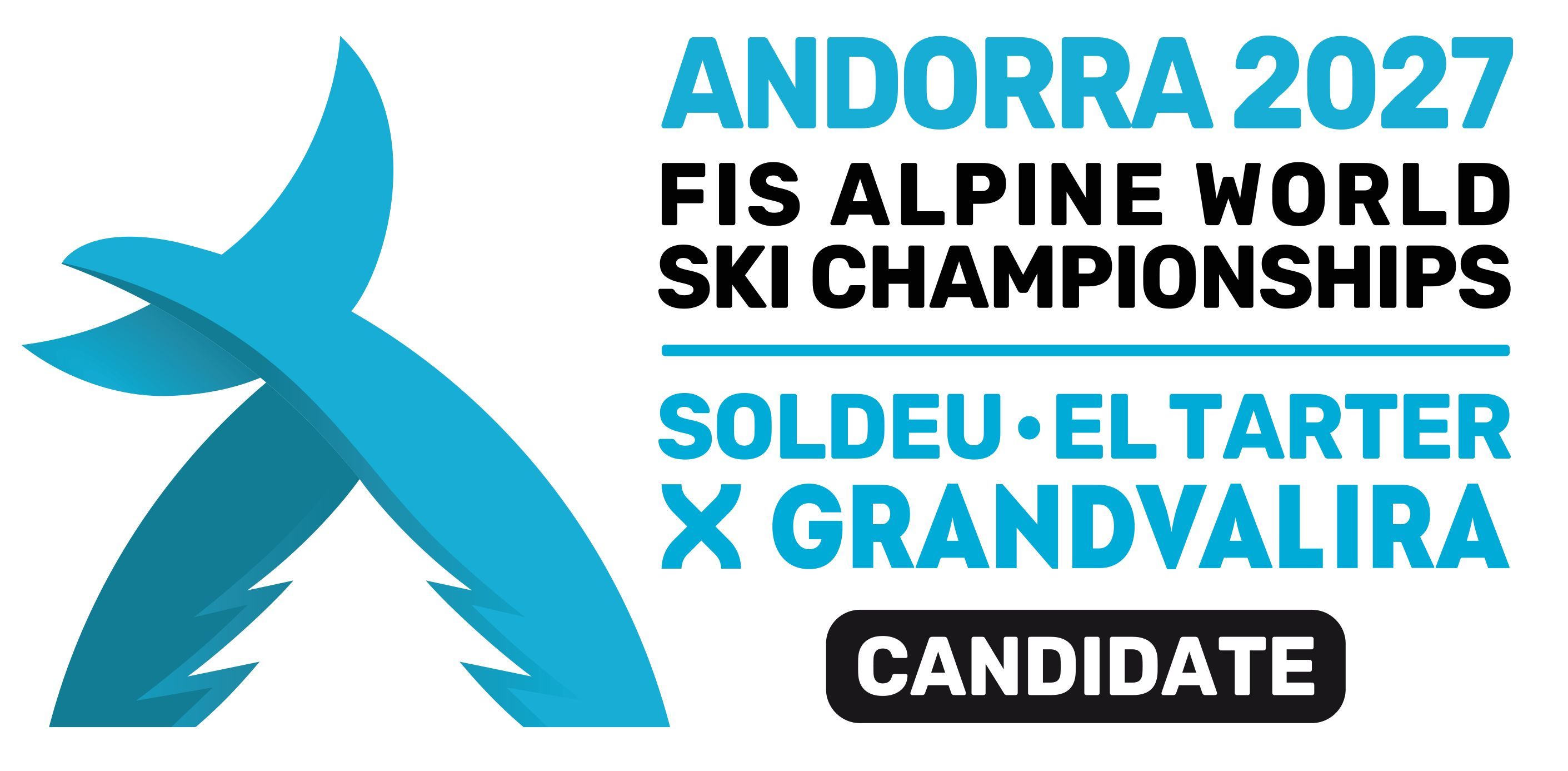 Logotipo de los Campeonatos del Mundo Andorra 2027