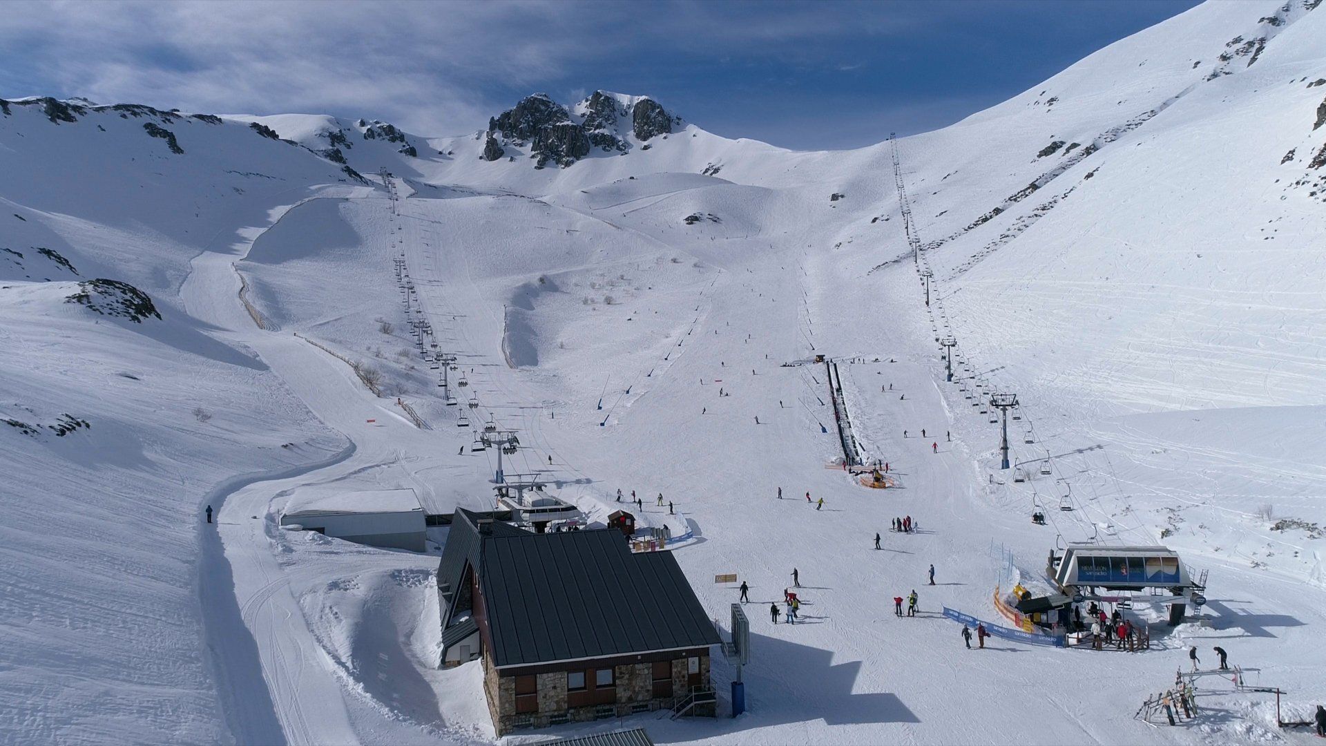imagen de la estación de esquí de san Isidro