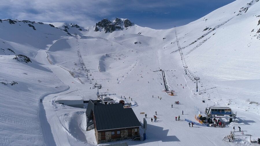 imagen de la estación de esquí de san Isidro