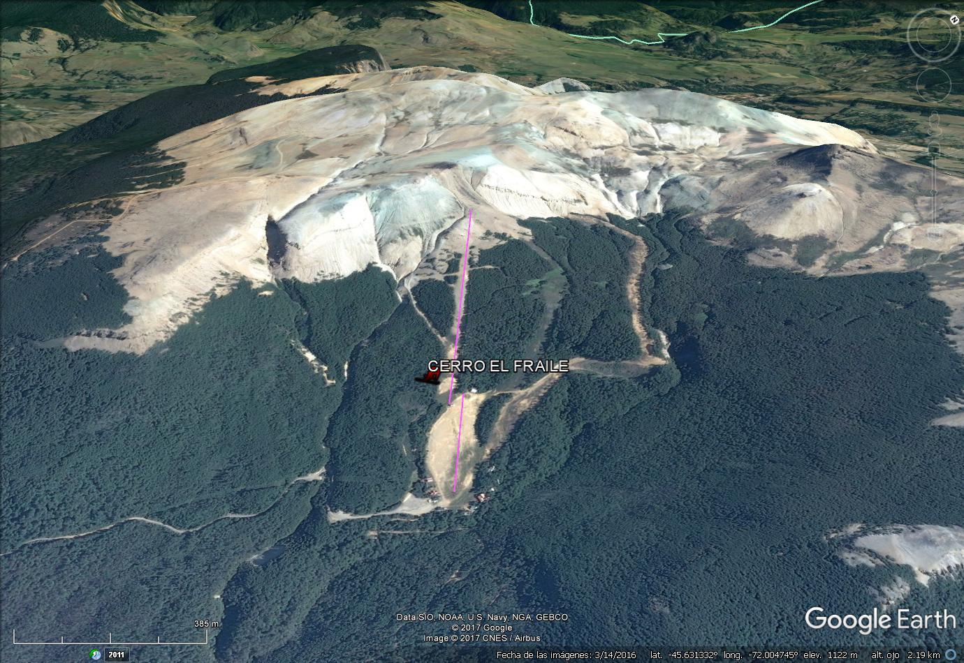 Vista Google Earth El Frailer 2017
