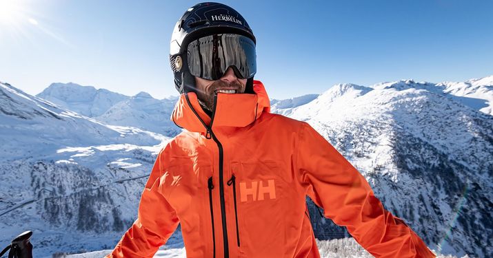 Nueva chaqueta de esquí Helly Hansen Elevation Infinity 2.0 Jacket con Aurelien Ducroz