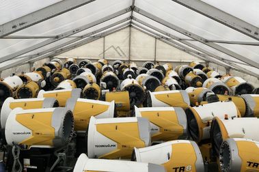 105 nuevos cañones de nieve para la estación de esquí de Sierra Nevada