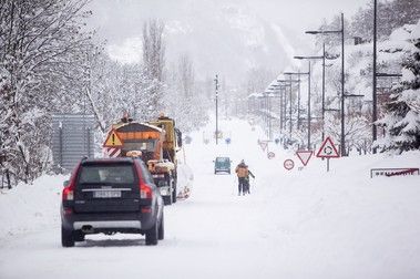 Alerta oficial por frío y nieve en Pirineos y parte norte de la Península