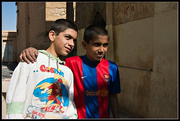 Niños en Shiraz. Foto de Sonic
