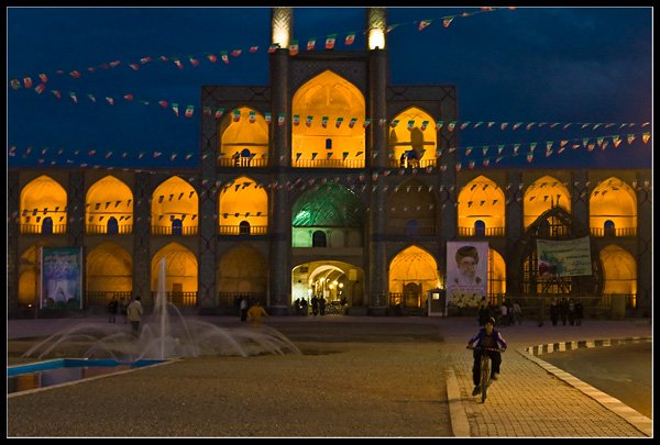 Noche en Yazd. Foto de Sonic
