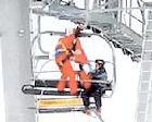Otro rescate de esquiadores, esta vez en Chile