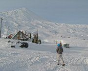 Ski en el Volcán Antuco