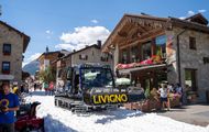 Livigno ha organizado una competición de esquí con nieve en pleno agosto