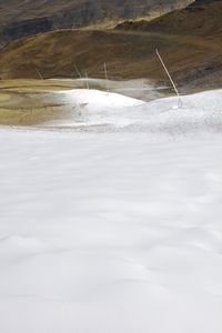 Fabricación de nieve artificial en Cerler