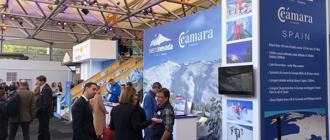El esquí de Granada se promociona en el Ski Show de Londres