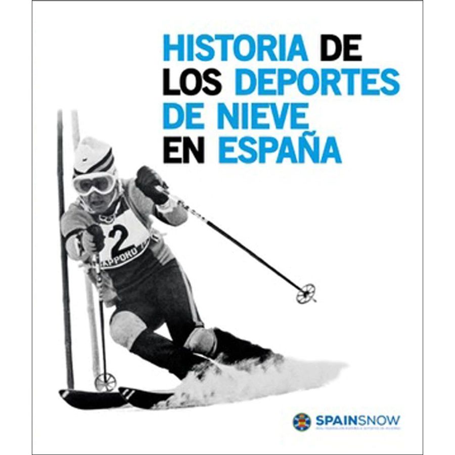 Imagen de la portada del libro de Historia de los Deportes de Nieve en España