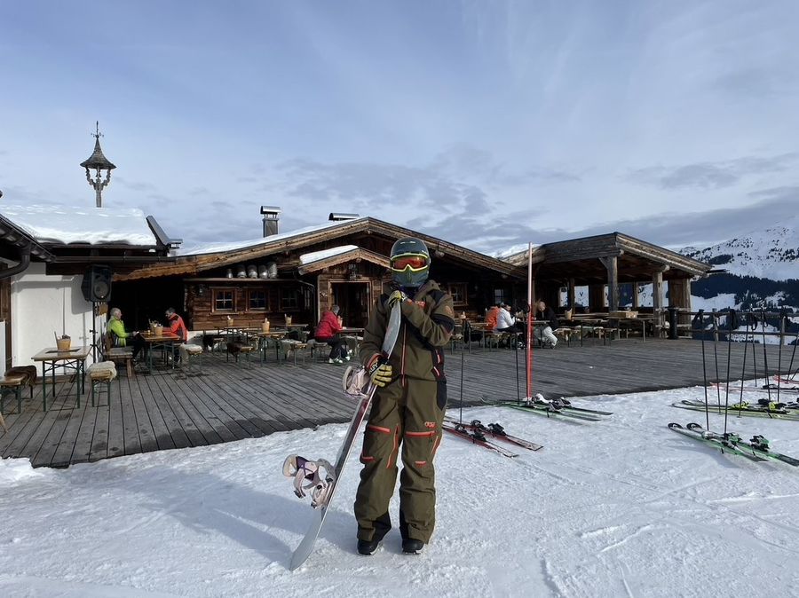 25 de diciembre esquiando en Kitzskiwelt