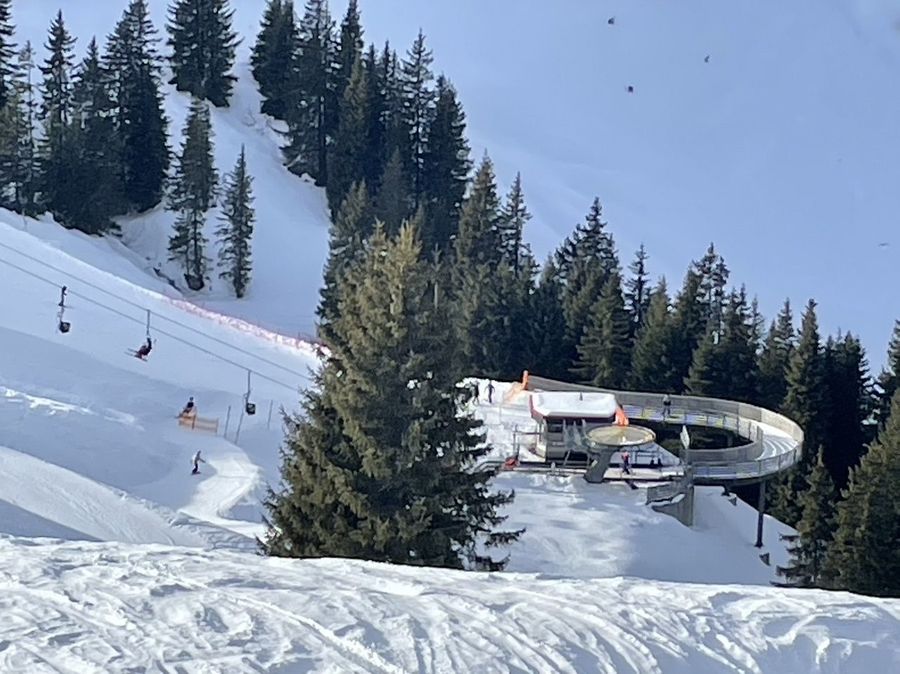 25 de diciembre esquiando en Kitzskiwelt