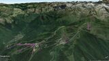Vista Google Earth Pro Guzet Neige Temporada 2023/24
