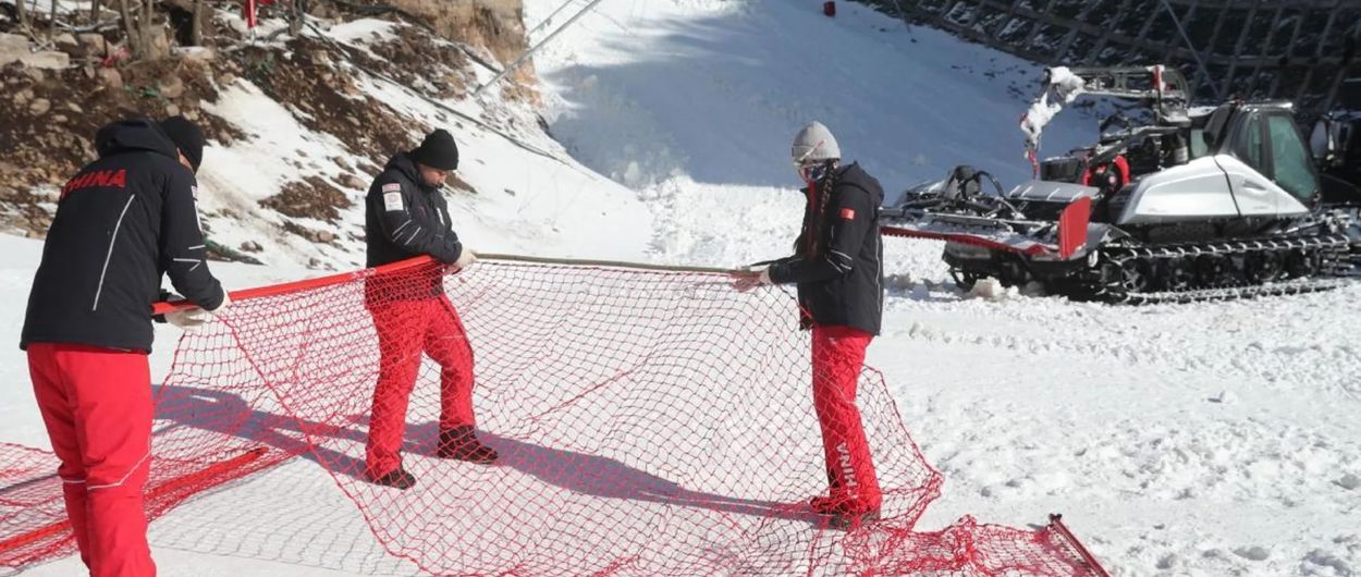 El coronavirus pone en jaque las pruebas de Copa del Mundo de esquí en China
