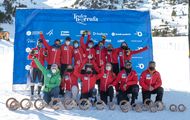 El equipo español ha sido el gran triunfador del Trofeu Borrufa de esquí 2022