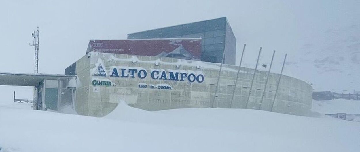 Alto Campoo abre mañana de nuevo su temporada de esquí