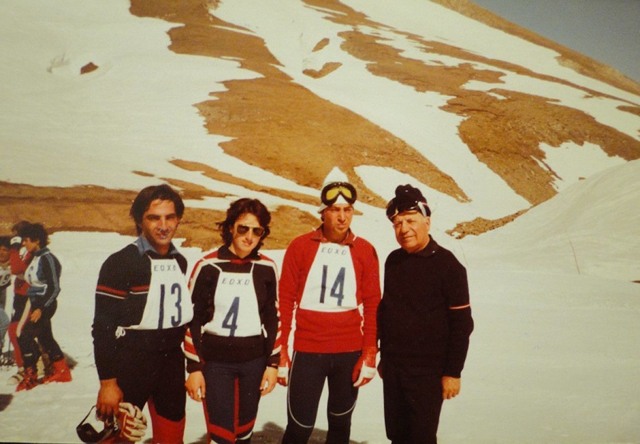 Esqui de Chipre en los '70