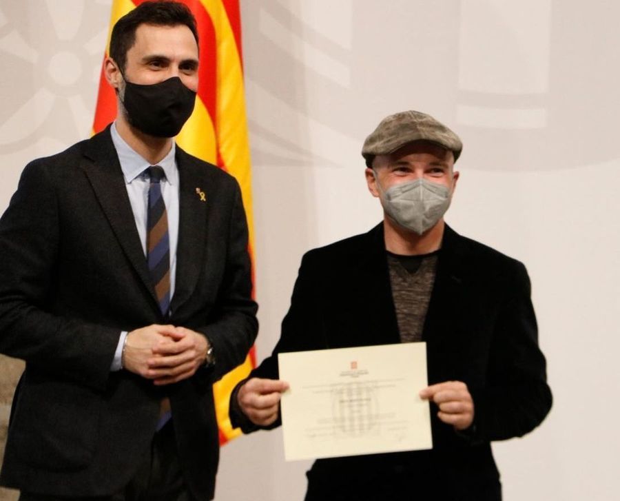 Oriol Baró Premi Nacional d'Artesania 2021 Generalitat de Cataluña