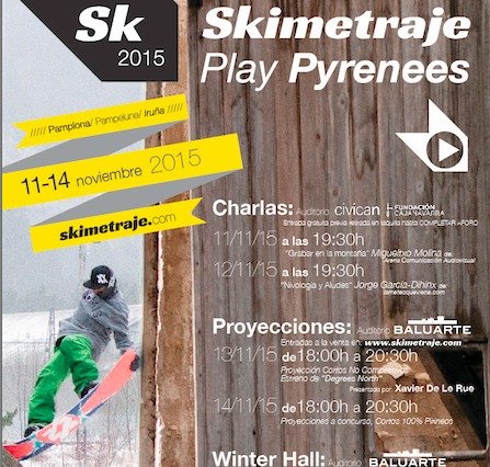 Programa oficial del festival Skimetraje 2015