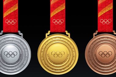Diseño y material de las medallas de los Juegos Olímpicos de Invierno Pekin 2022