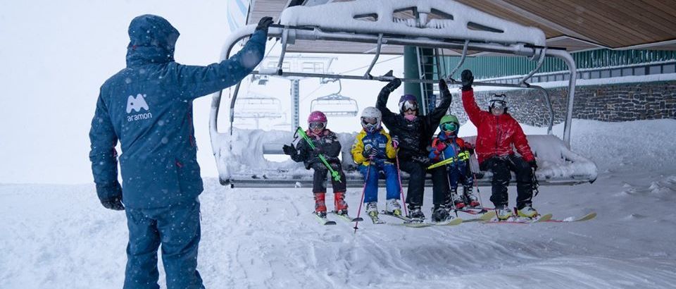 Aramón abre todas sus estaciones de esquí y más de 150 km de pistas