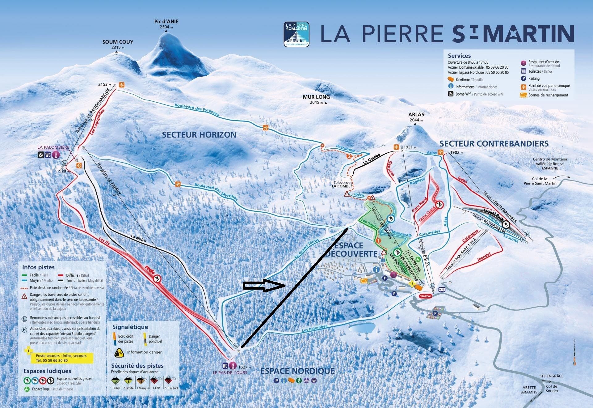 casco esquí  Loca-ski La Pierre Saint Martin
