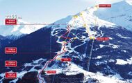 Grave caída del esquiador francés Bailet en la difícil y técnica pista Stelvio