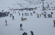 Las estaciones de esquí de la Cantábrica están recuperando el retraso del inicio de temporada