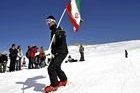 Esquiadores iraníes ignoran la crisis en la montaña