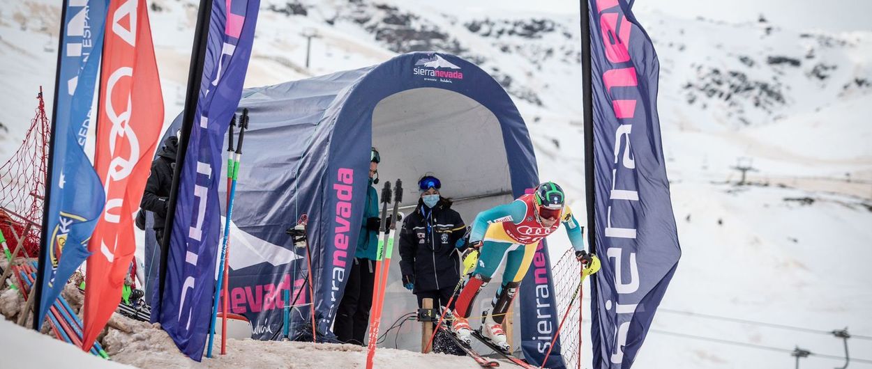 Nuria Pau y Quim Salarich, Campeones de España de esquí alpino de Slalom