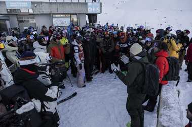 Viento y aludes cancelan la Final del FWT Xtreme Verbier de esquí y snowboard