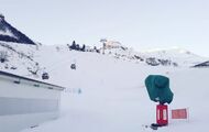 La estación de esquí de Valgrande-Pajares recupera su nieve artificial