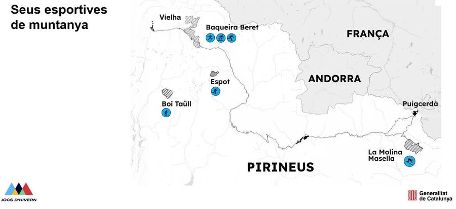 Sedes deportivas de montaña Pirineus-Barcelona 2030