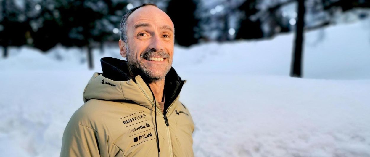 Alejo Hervás, el entrenador de esquí sevillano que ha guiado el éxito de Lara Gut