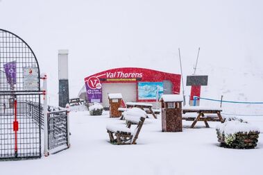 Las nevadas intensas en los Alpes llegan a los Pirineos con hasta 30 cms de nieve