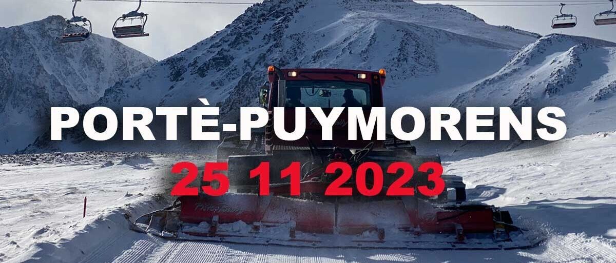 Vídeo del primer día de la temporada en Porté Puymorens