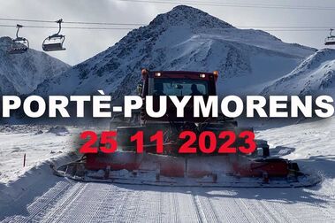 Vídeo del primer día de la temporada en Porté Puymorens