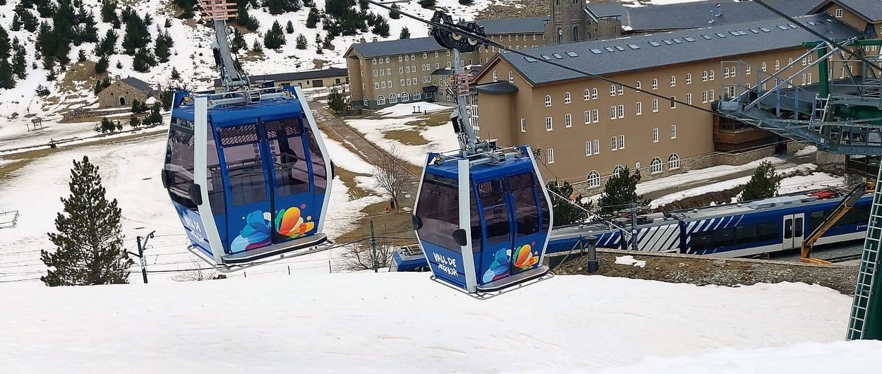 La estación de esquí de Vall de Núria tendrá un nuevo elevador la próxima temporada