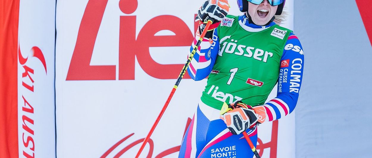 La esquiadora francesa Tessa Worley se impone en el Gigante de Lienz