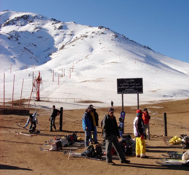 Alquiler de esquís en Marruecos
