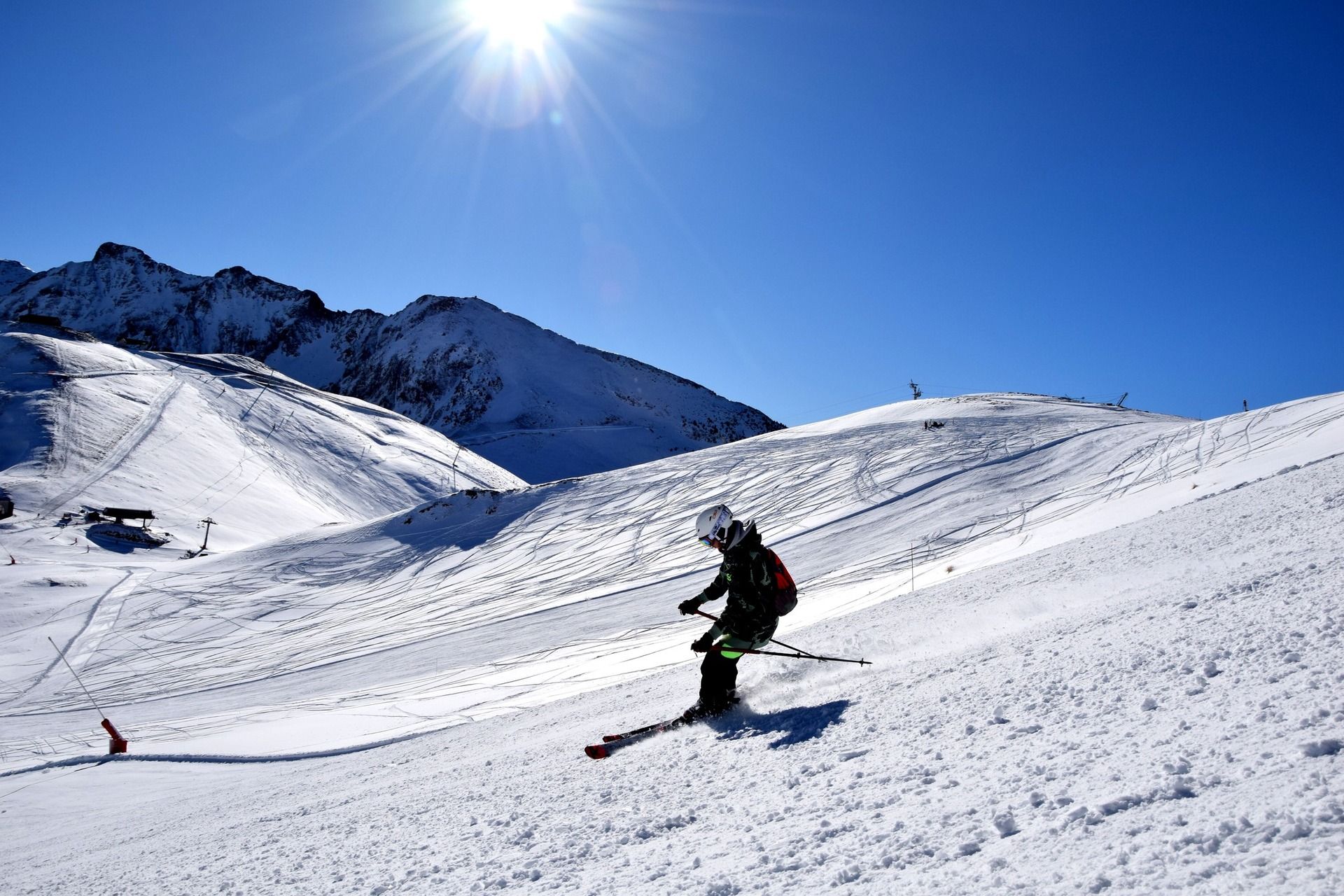 esqui gratis en Pirineo francés