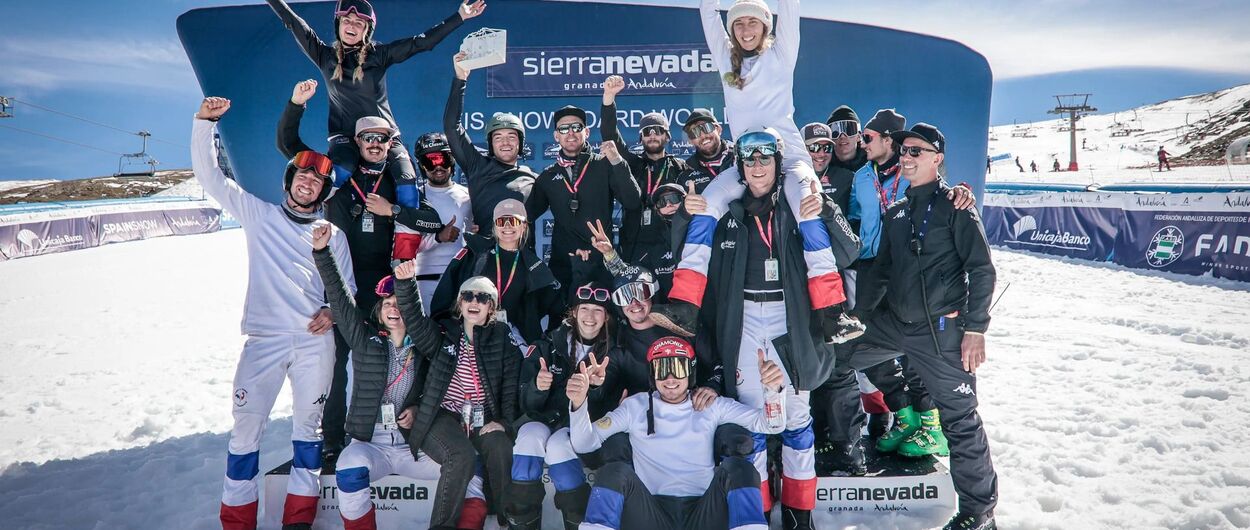 Sierra Nevada se convierte en cuna de riders leyenda del Snowbard Cross