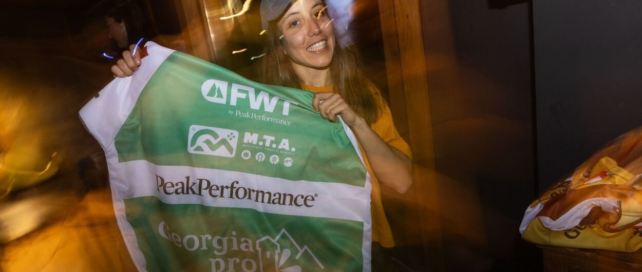 Núria Castán logra en Georgia su segunda victoria en el Freeride World Tour 2024